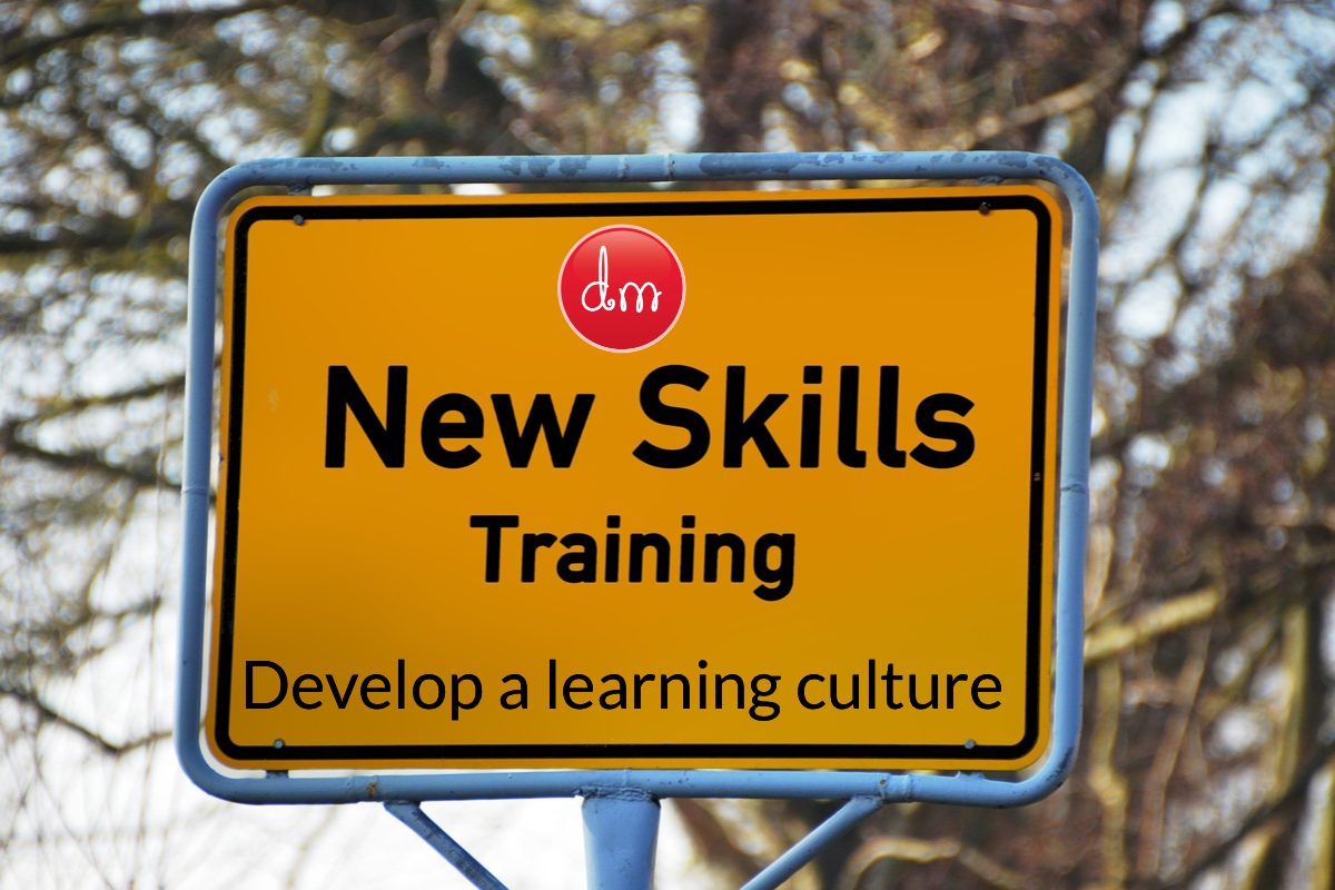 Develop a learning culture